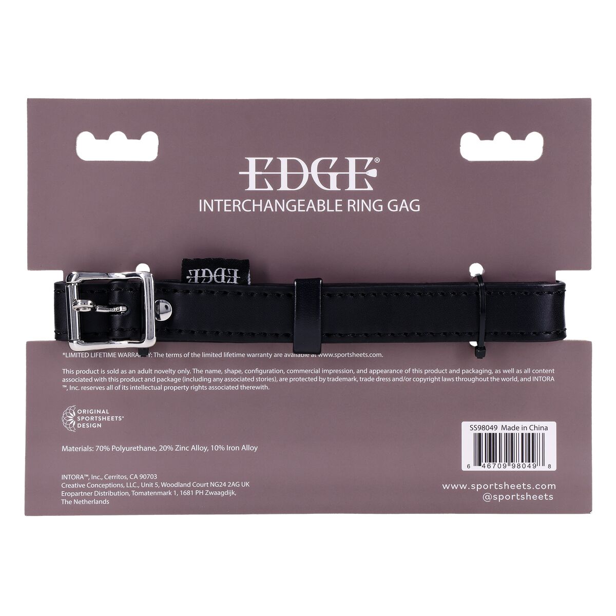 Топка за уста Sportsheets Edge